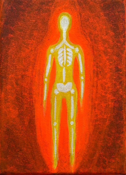Light Being, 5”x7”, 2026