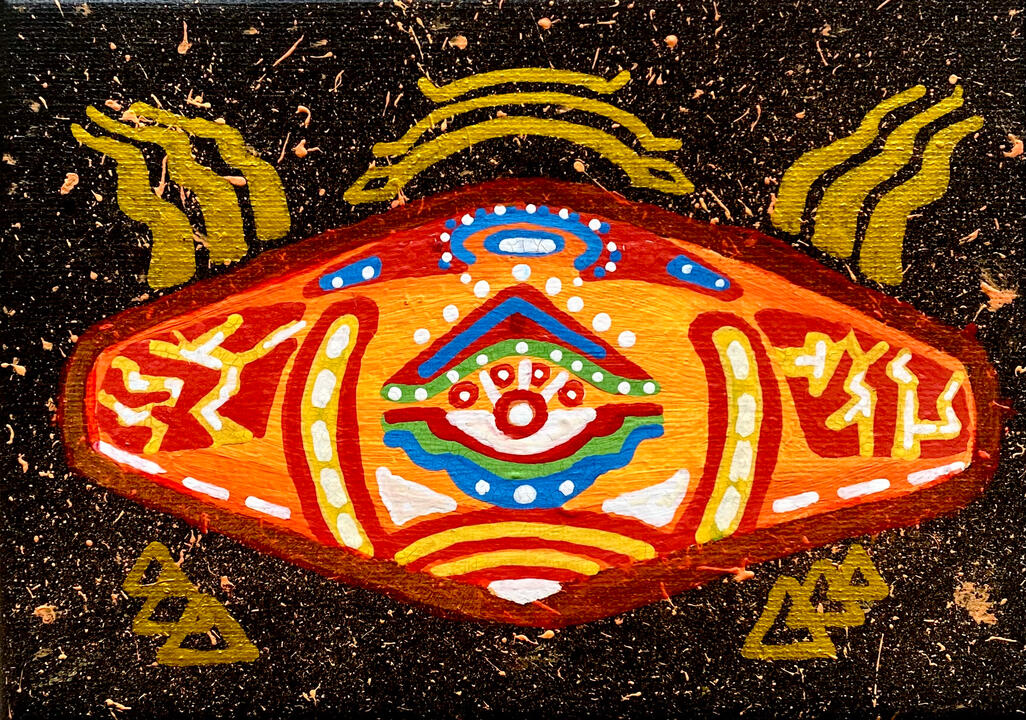 UFO 2, 7”x5”, 2026